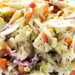 Coleslaw With Apples And Poppy Seeds Recipe