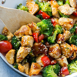 Teriyaki Chicken And Vegetables