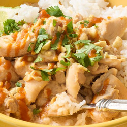 Slow Cooker Thai Peanut Chicken