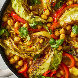 Coconut Braised Cabbage