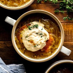 Vegan French Onion Soup | Nora Cooks