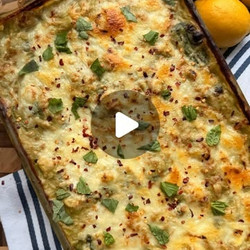 Creamy Lemon Garlic Pesto Chicken Orzo