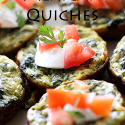 Mini Mexican Quiches