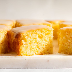 Easy One-bowl Lemon Snack Cake easy baking must