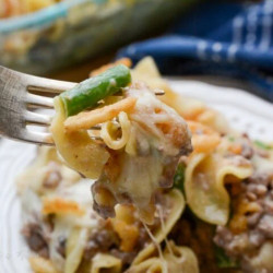 Easy Hamburger French Onion Casserole
