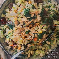 FENNEL SALAD WITH PICKLY DRESSING