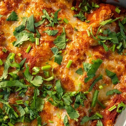 Butternut Squash And Guajillo Baked Enchiladas