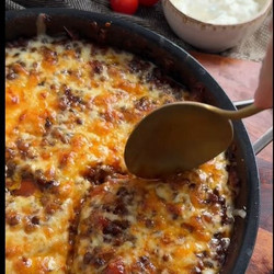 Cheesy Lentil Burrito Bowl