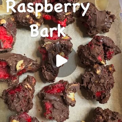 Raspberry And Nut Bark