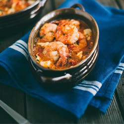 Prawn Saganaki