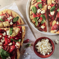 Mediterranean Grilled Flatbread