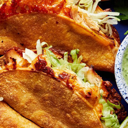 Crispy Chicken Tacos