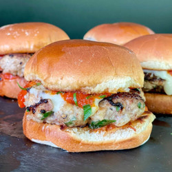 Smashed Meatball Sliders On The Griddle