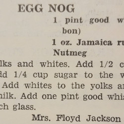 Egg Nog