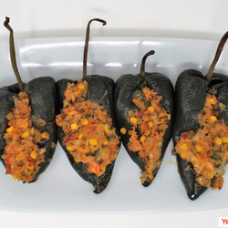 Tex-mex Stuffed Poblano Peppers