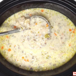 Slow Cooker Chicken And Wild Rice Soup
