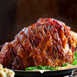 Brown Sugar Glazed Ham