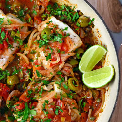 Fish In Veracruz Sauce