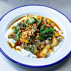 Traybake Courgette, Lemon &amp; Mint Salad
