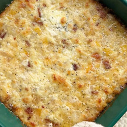 Peachy Bacon Vidalia Onion Dip