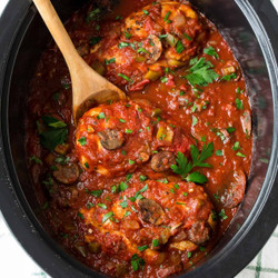 Slow Cooker Chicken Cacciatore
