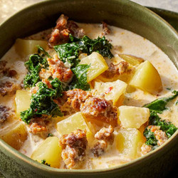 Sausage, Potato And Kale Soup