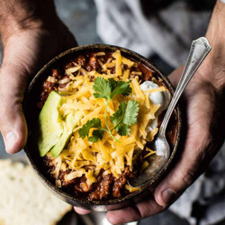 Crockpot Beef Chili.