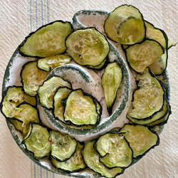 Salt And Vinegar Cucumber Chips
