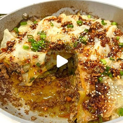 Cabbage Dumpling Lasagna