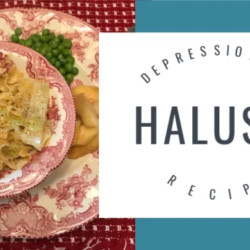 Haluski ~ A Depression Era Recipe