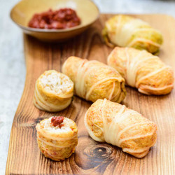 Kimchi Ssambap (rice Rolls)