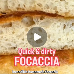 Quick And Dirty Focaccia