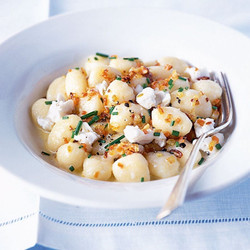 Giorgio Locatelli' Gnocchi With Goat’s Cheese And Chives