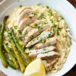 Lemon Chicken Orzo