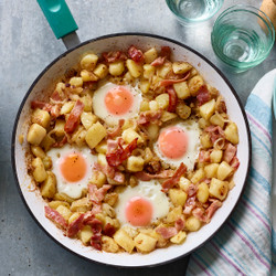 Egg And Bacon Hash