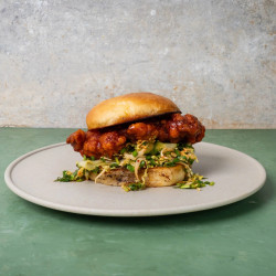 Korean Fried Chicken Burger