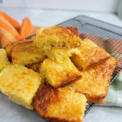 Cheesy, Creamy Cornbread Casserole