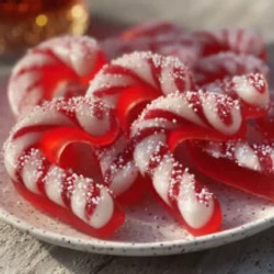 Candy Cane Fireball Gummies