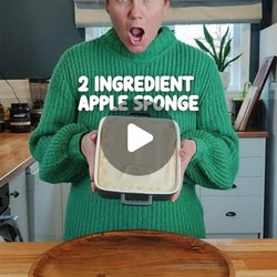 Naturally Sweet Apple Sponge