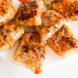 Healthier Tofu Spring Rolls