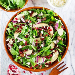 Spinach And Pomegranate Salad