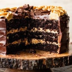 Chocolate Peanut Butter Cake