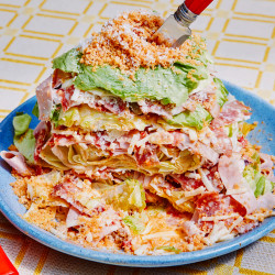 Stacked Muffuletta Salad