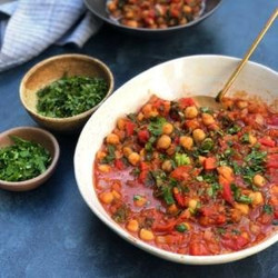 Tomato Chickpea Stew