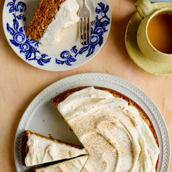 Carrot Cake With Cream Cheese Mousse baking easy dessert