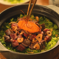 Steak Donabe With Gochujang Butter