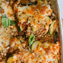 Ground Beef Zucchini Casserole