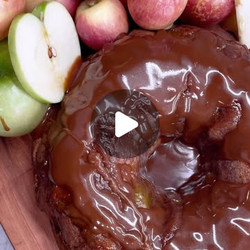 Apple Bread Pudding Bundt Cake