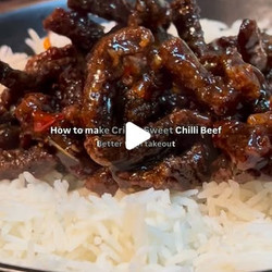 Crispy Sweet Chilli Beef