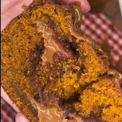 Biscoff Swirled Pumpkin Bread